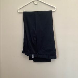 Haggar Men's Dress Pants in rich navy blue